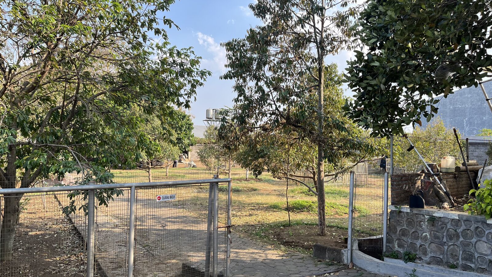 Kebun produktif di kawasan VOGS